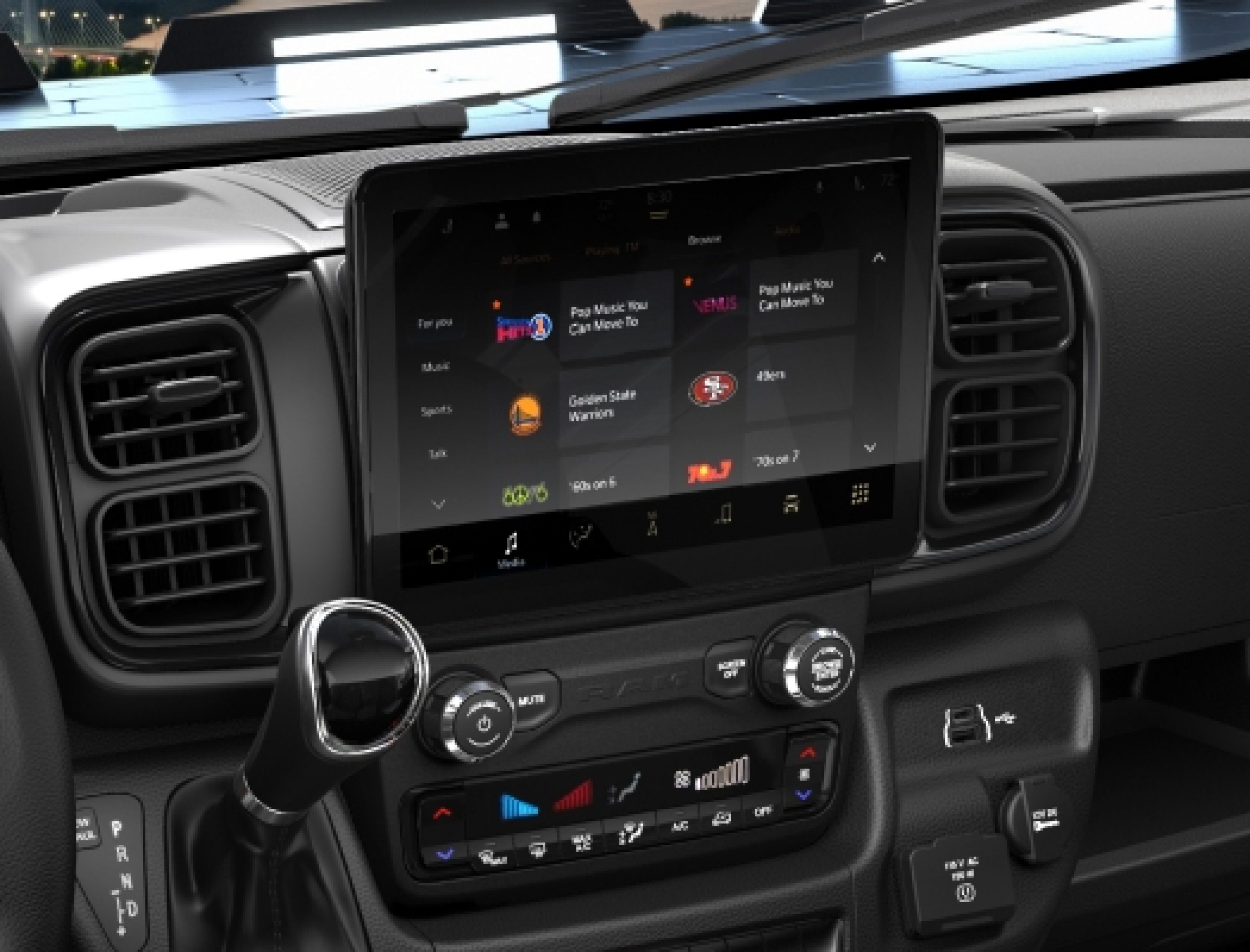 SiriusXM® and Rear Seat Entertainment